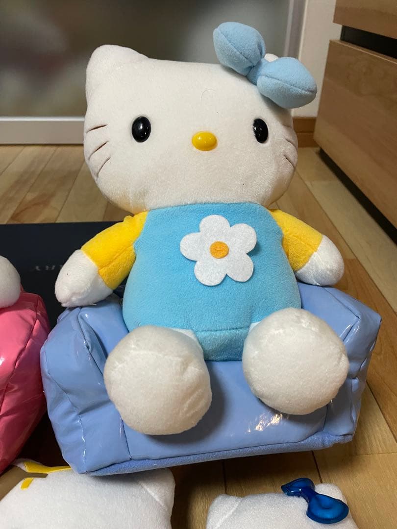 訳あり】【レア商品】ハローキティ ぬいぐるみセット 計8点セット