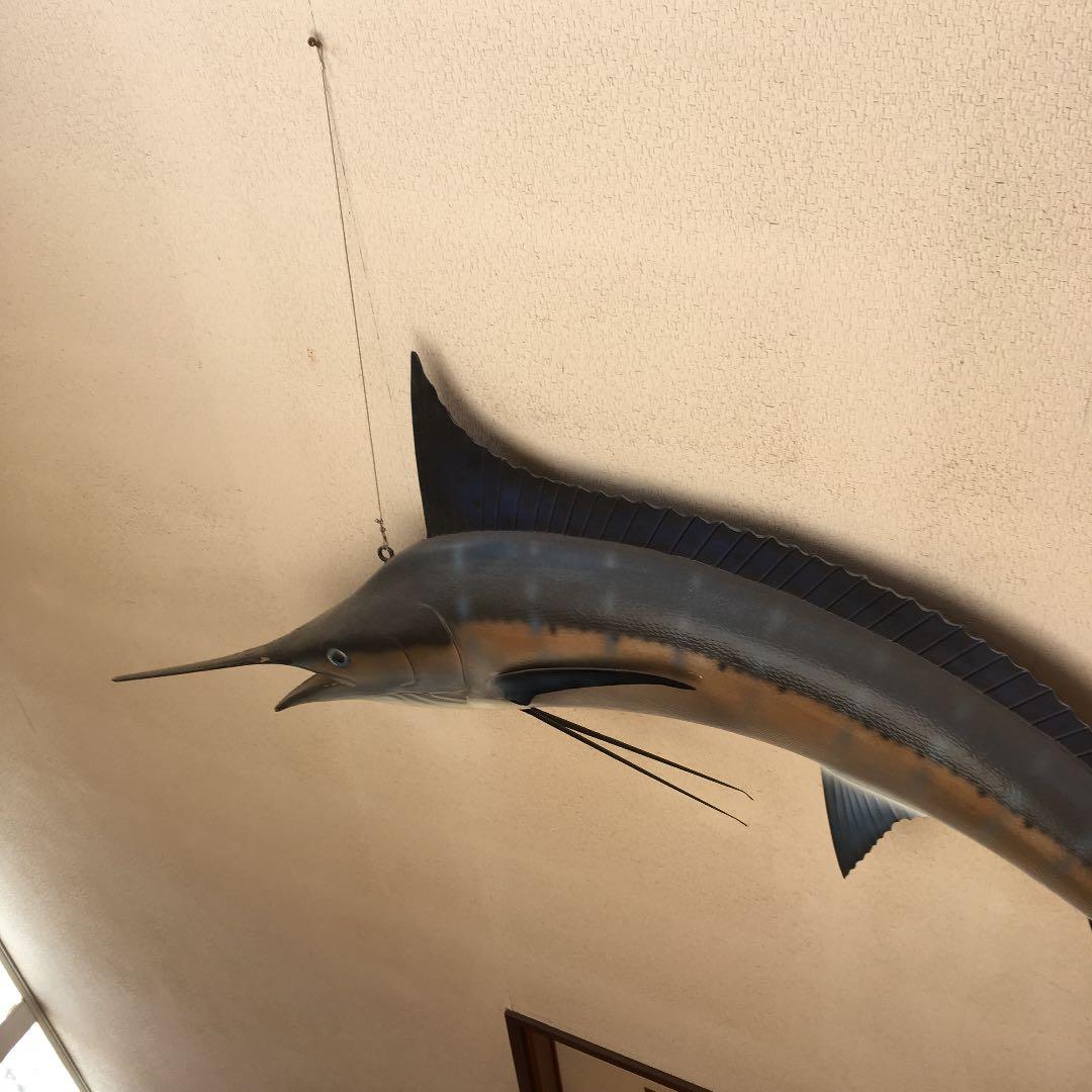 ブルー  マーリン  オブジェ   外国製