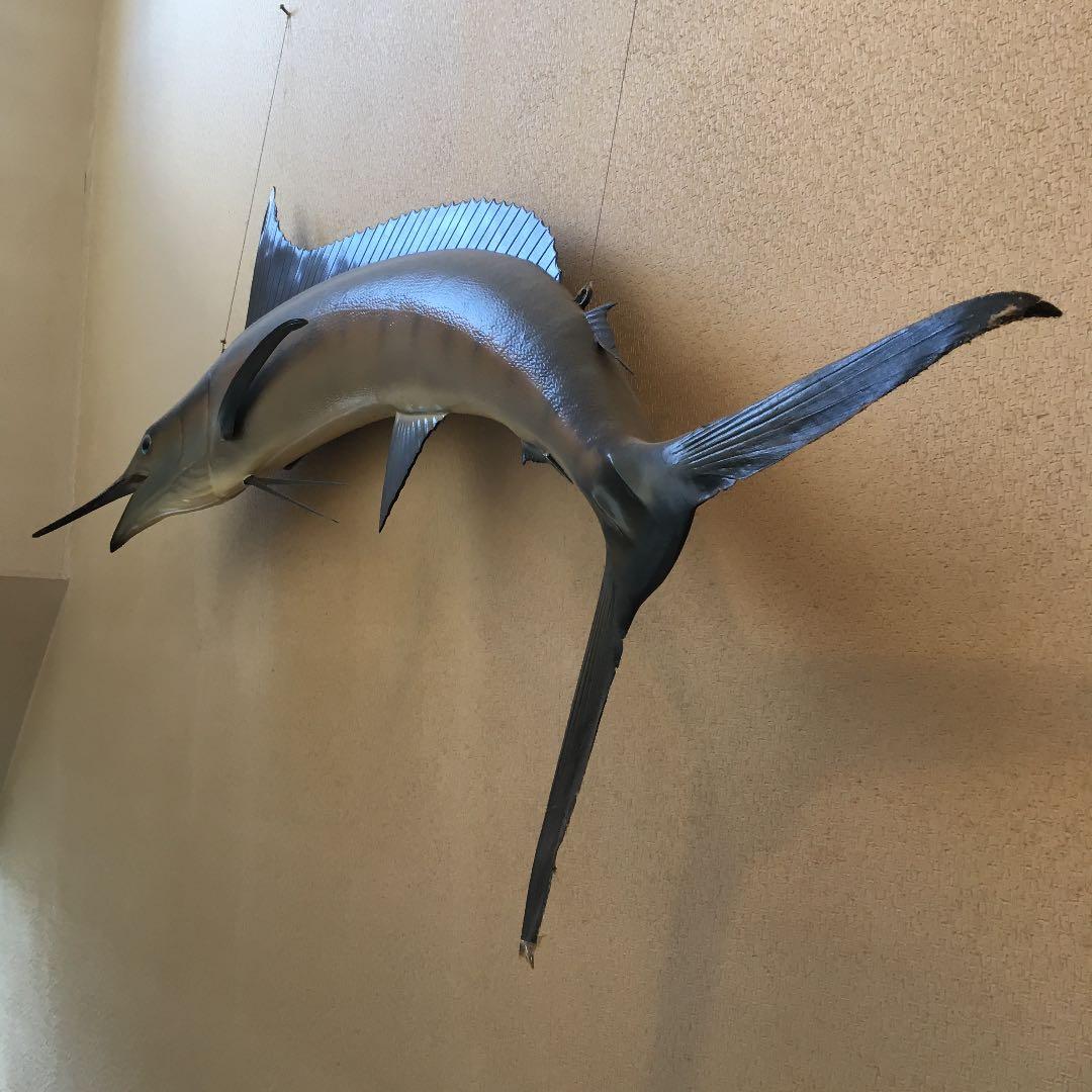 ブルー  マーリン  オブジェ   外国製