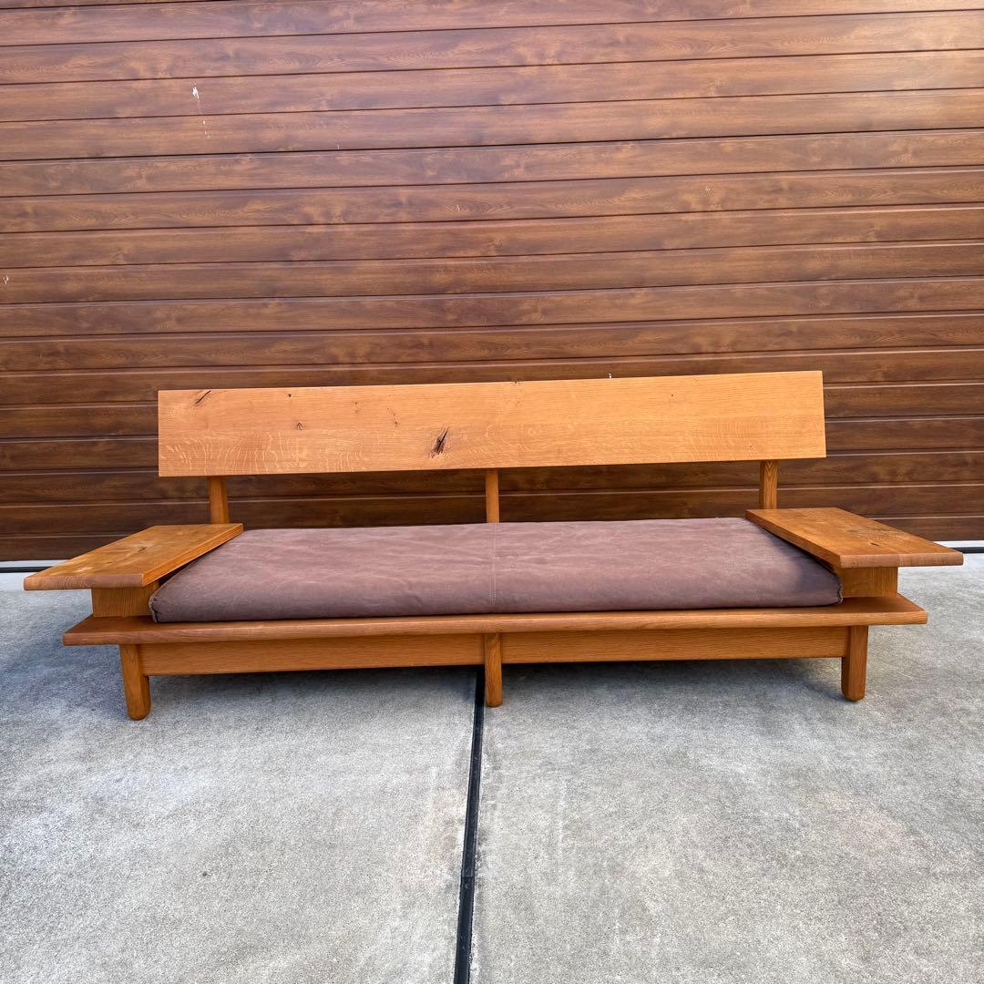 美品 飛騨産業 森のことば 3P ソファ オーク 購入価格38万