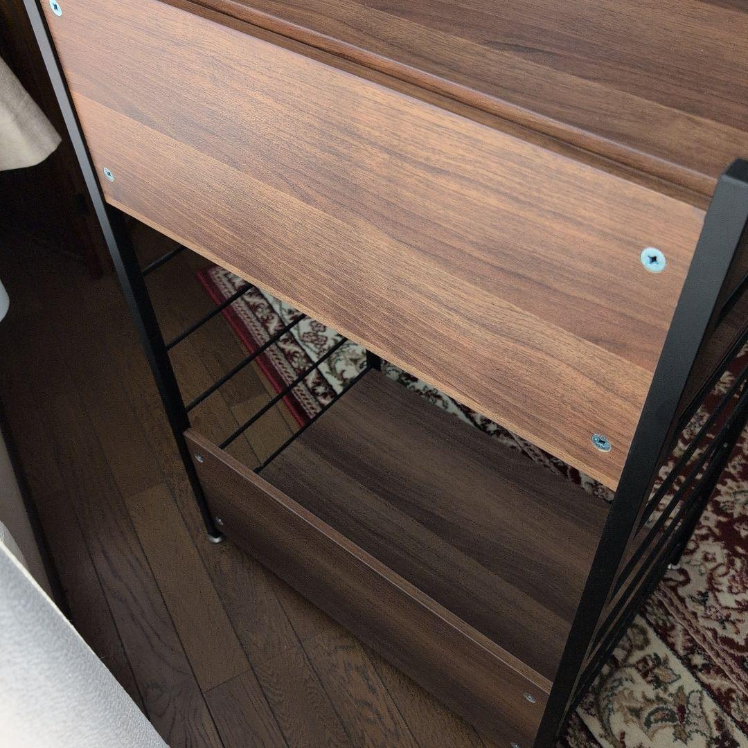 P*T様 フリーシェルフ　ダークブラウン　棚　ブルックリンスタイル