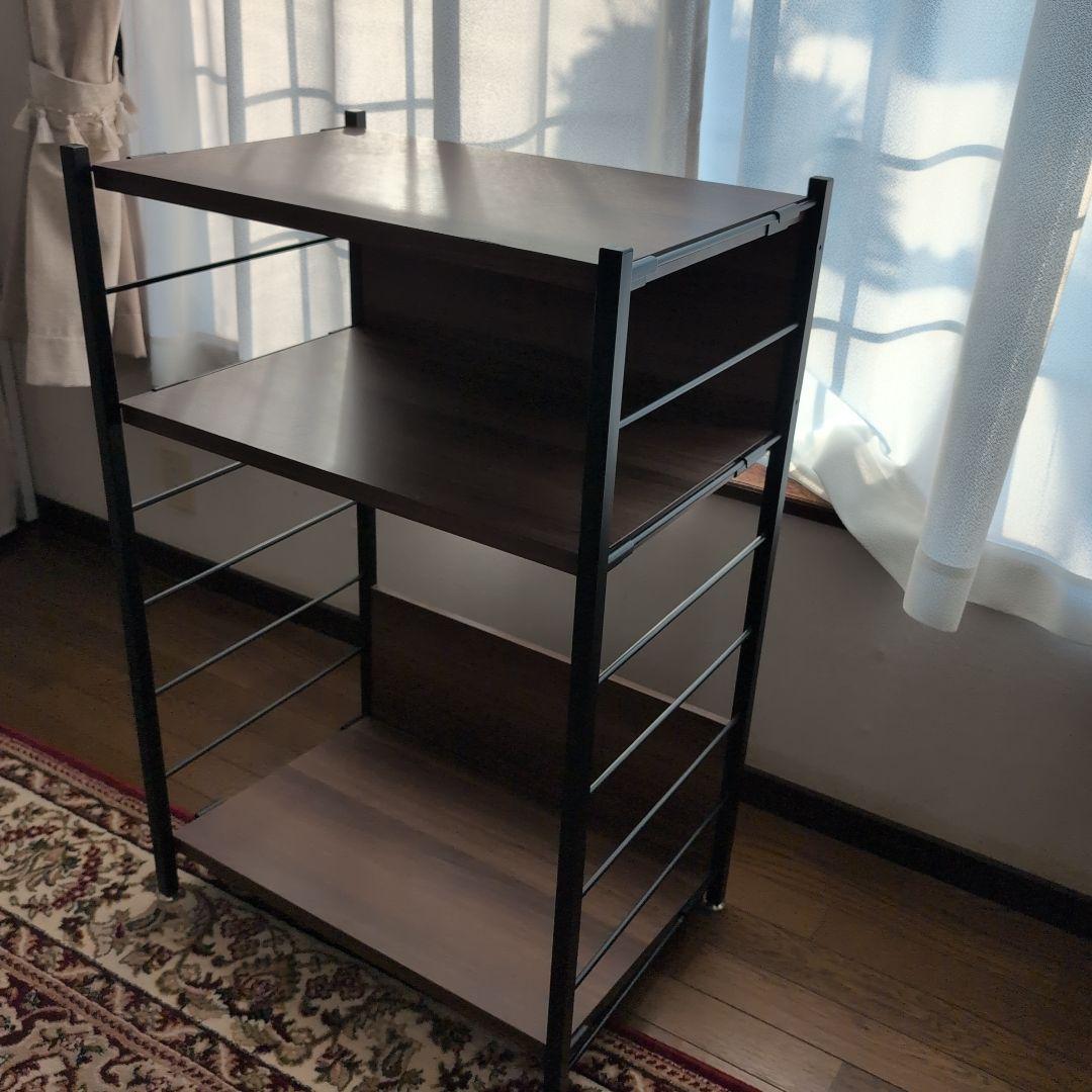P*T様 フリーシェルフ　ダークブラウン　棚　ブルックリンスタイル
