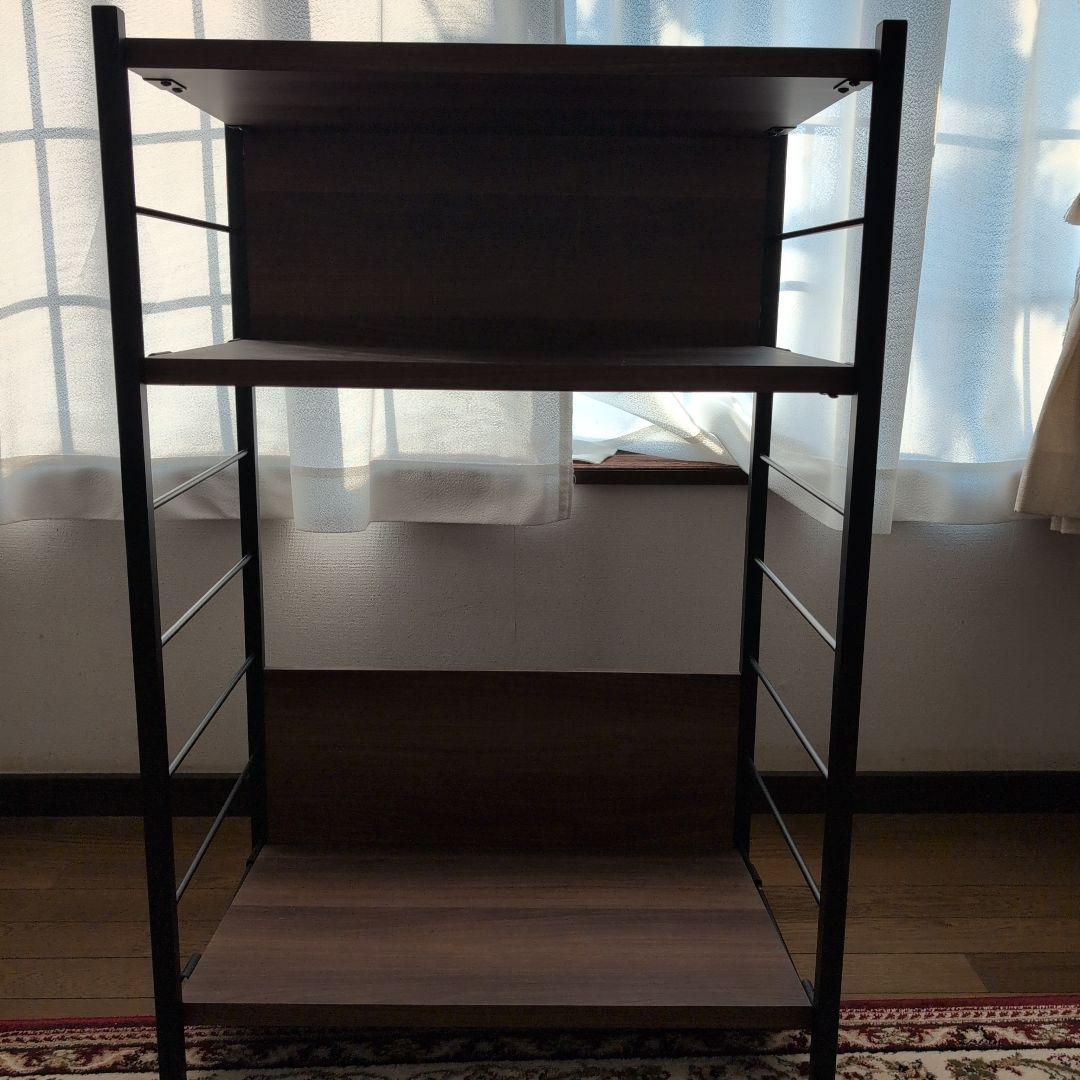 P*T様 フリーシェルフ　ダークブラウン　棚　ブルックリンスタイル