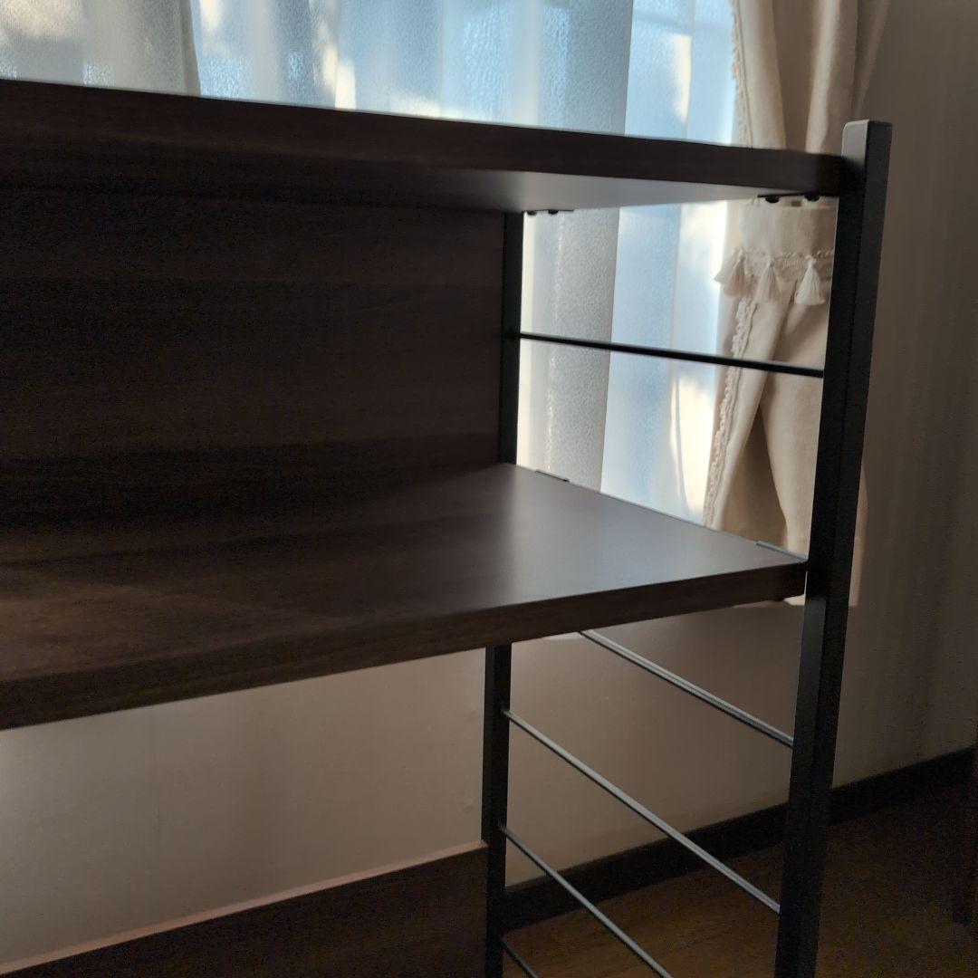 P*T様 フリーシェルフ　ダークブラウン　棚　ブルックリンスタイル