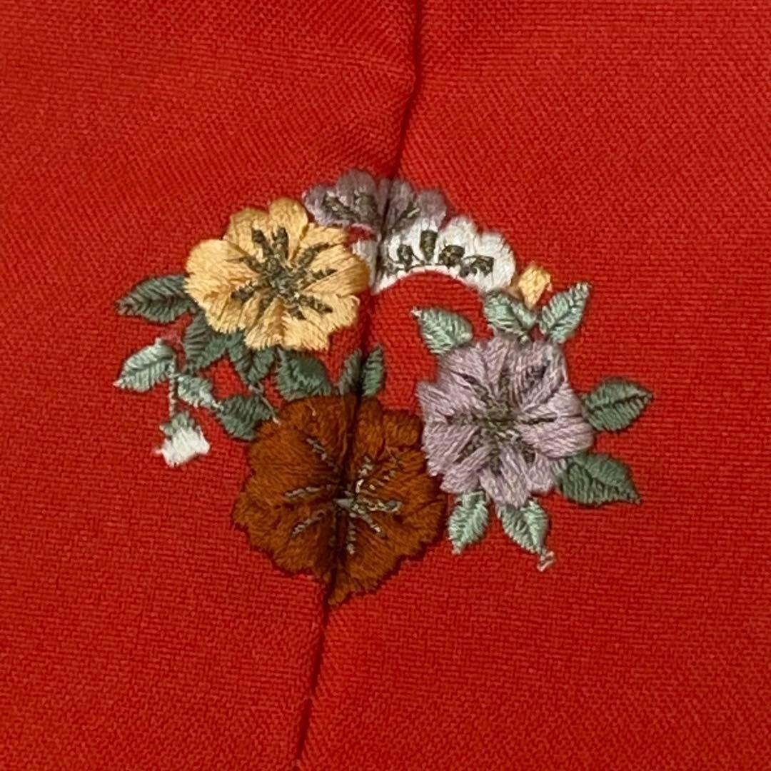 【着物と帯 時流】199ys◆3才女着物+袴+長襦袢バッグ髪飾り半幅帯6点セット