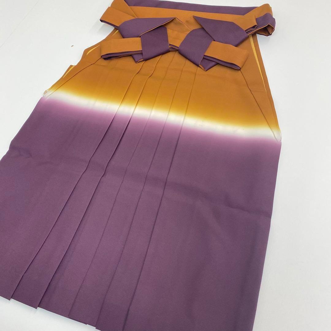 【着物と帯 時流】199ys◆3才女着物+袴+長襦袢バッグ髪飾り半幅帯6点セット