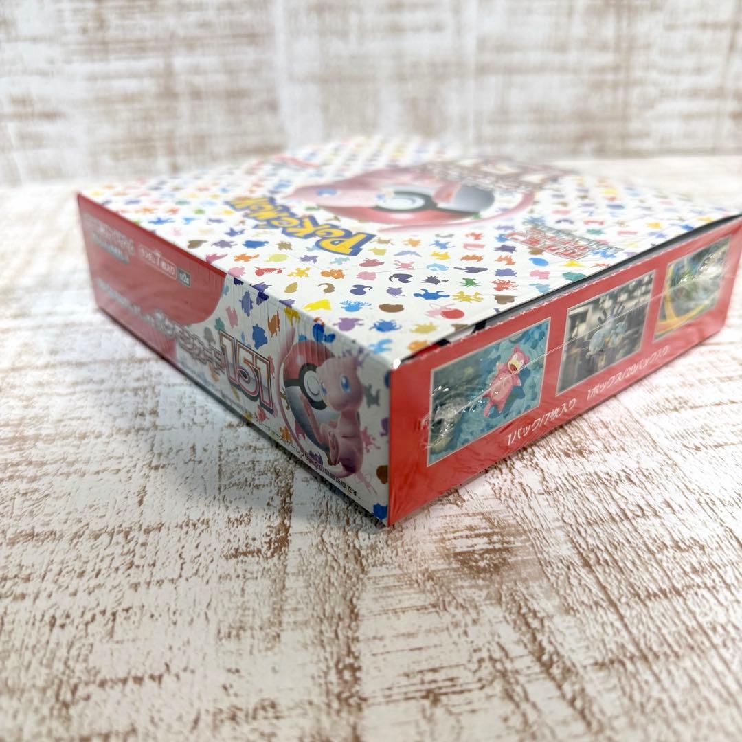 未開封シュリンク付き ポケモンカード151 BOX ボックス　保管品