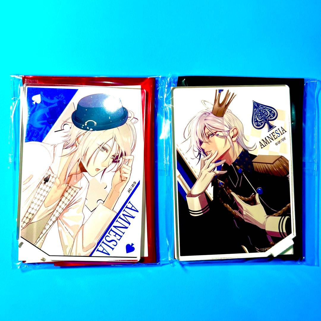 AMNESIA アムネシア バレンタイン アクスタ イッキ 2点セット - メルカリ