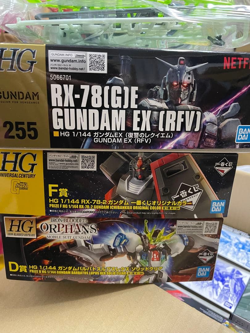 ガンプラ　デスティニーガンダムSPECⅡ チタニウムフィニッシュ　HG RG 他