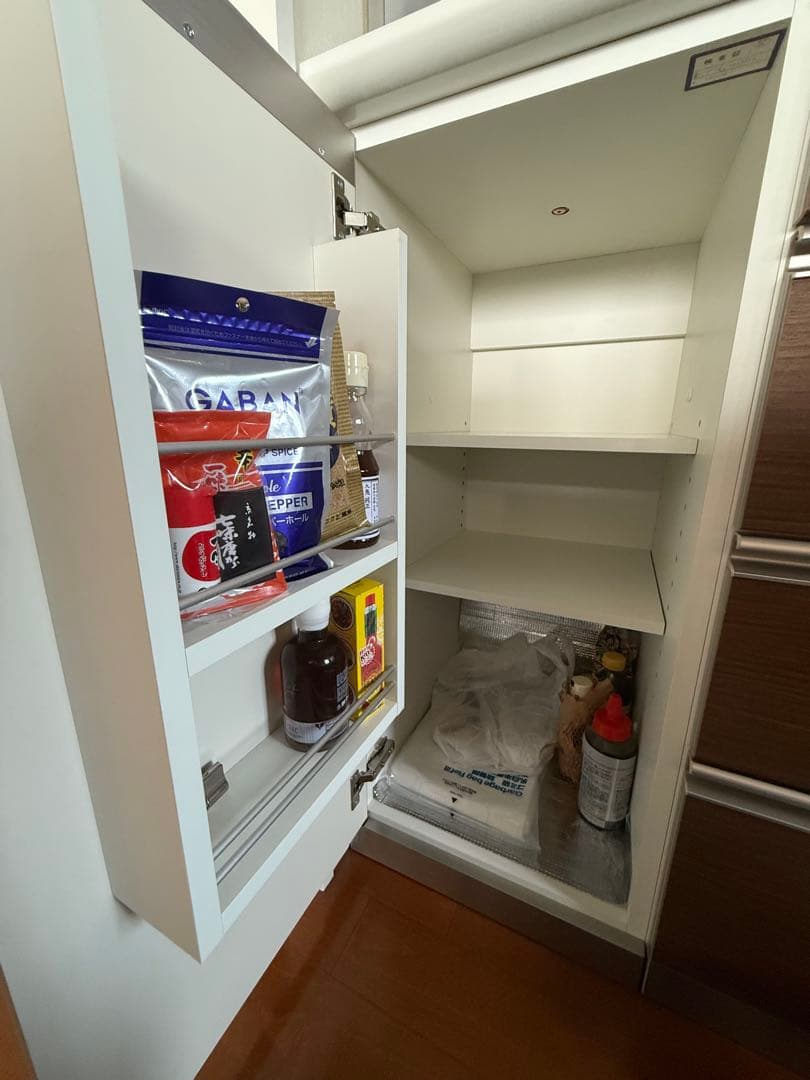 ⭐️値下げ⭐️綾野製作所. キッチンキャビネット ブラウン