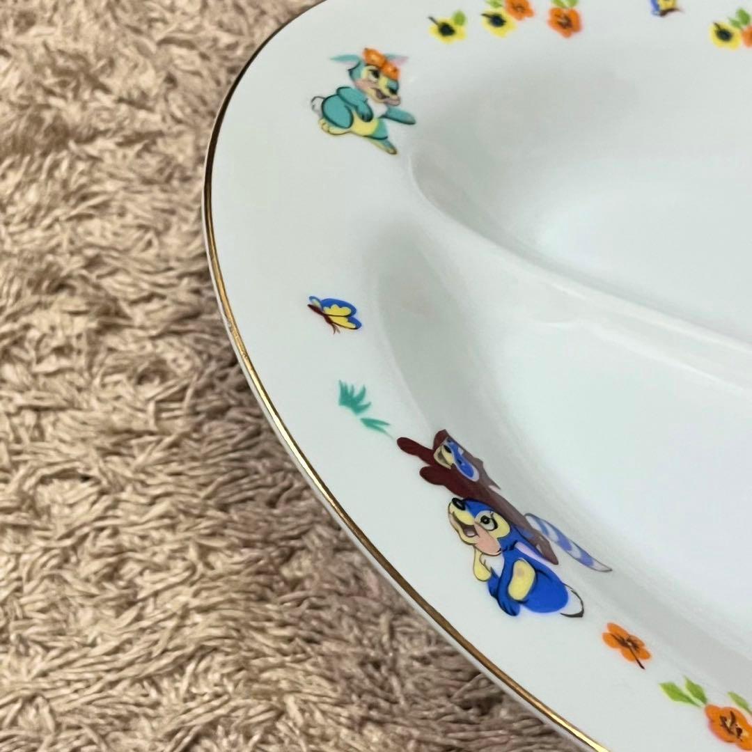 希少！レトロ Disney バンビ 食器 ランチプレートマグカップ sango