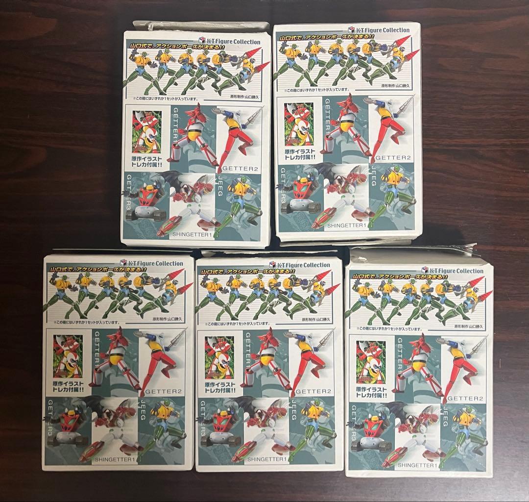 ダイナミック ロボット ミュージアム 全５種セット ゲッターロボ 鋼鉄ジーグ