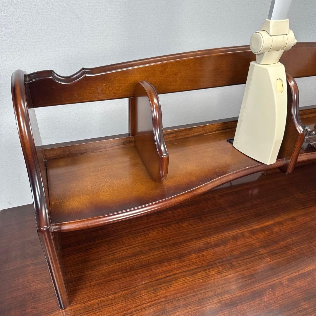 カリモク コロニアル 本棚 ブックシェルフ ブックエンド可動式 照明付き i4※