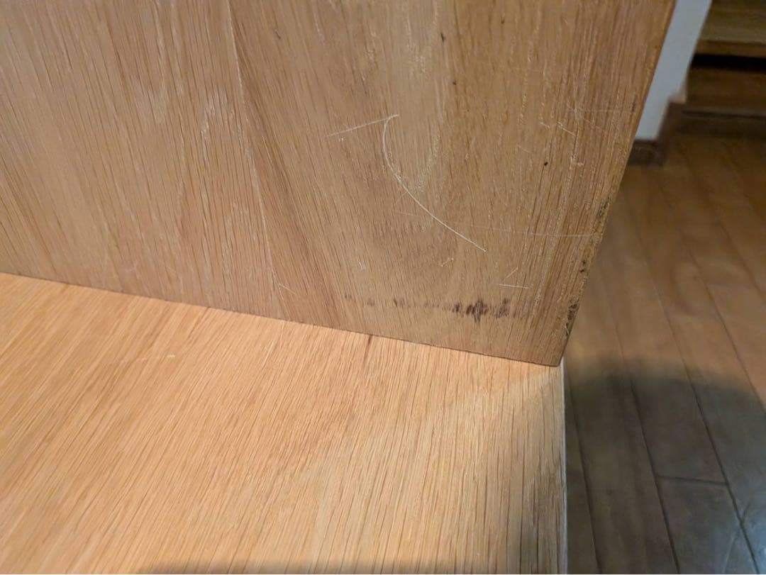 ■送料込■無印スタッキングシェルフ 2×2 木製家具棚 収納MUJIオーク材