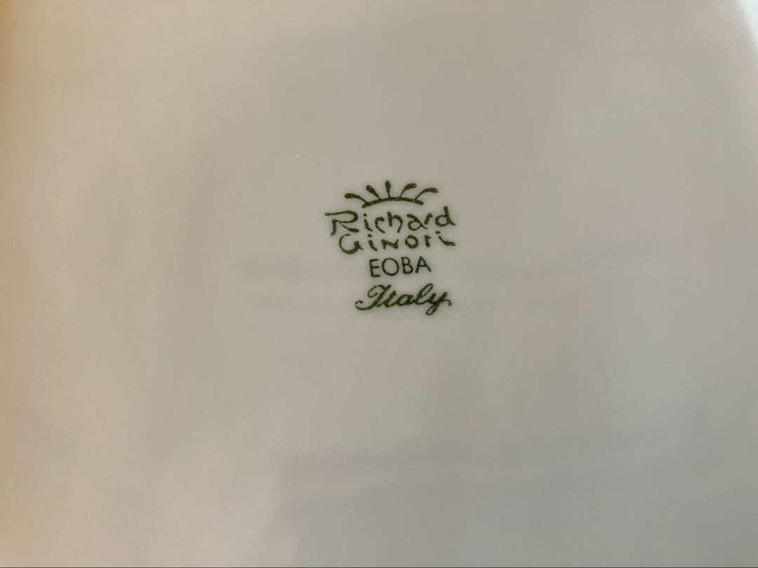 ジノリ ベッキオホワイト22.5スクエアプレート×4