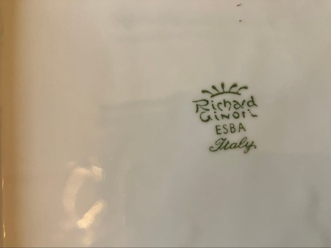 ジノリ ベッキオホワイト22.5スクエアプレート×4