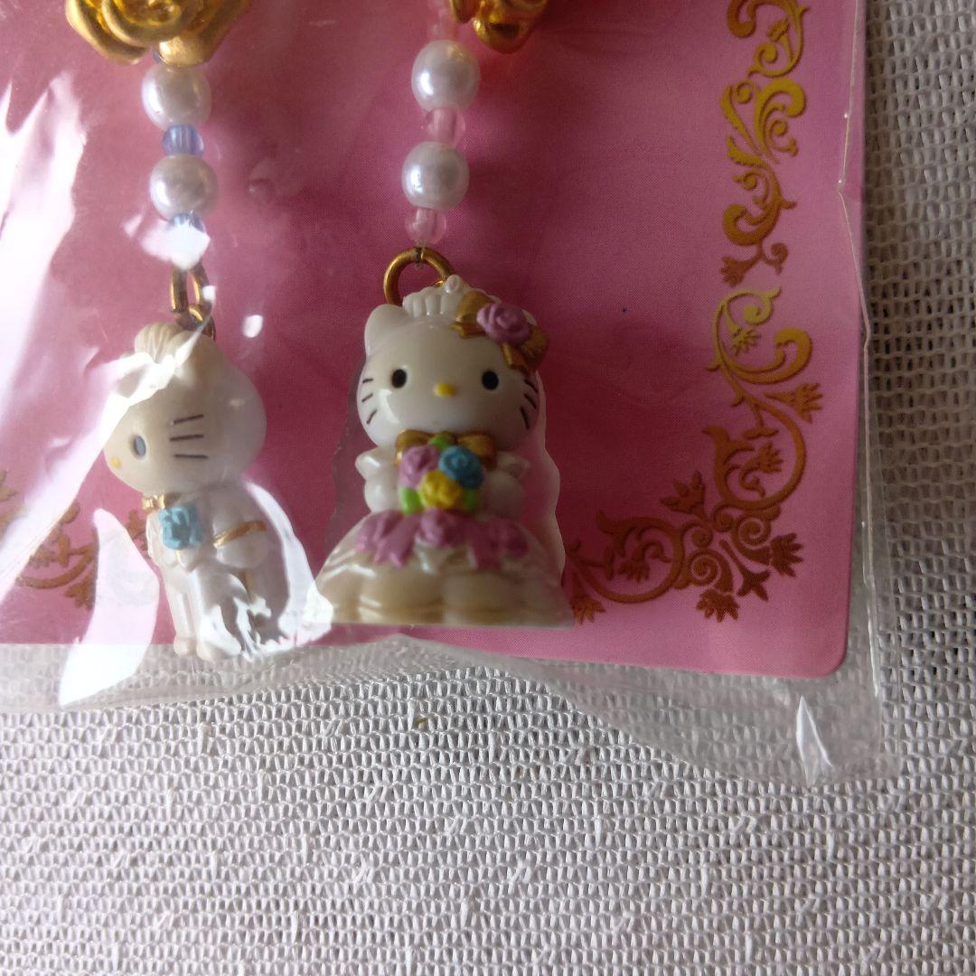 希少　ハローキティ ダニエル ウェディング ペア ストラップ 2001年　激レア