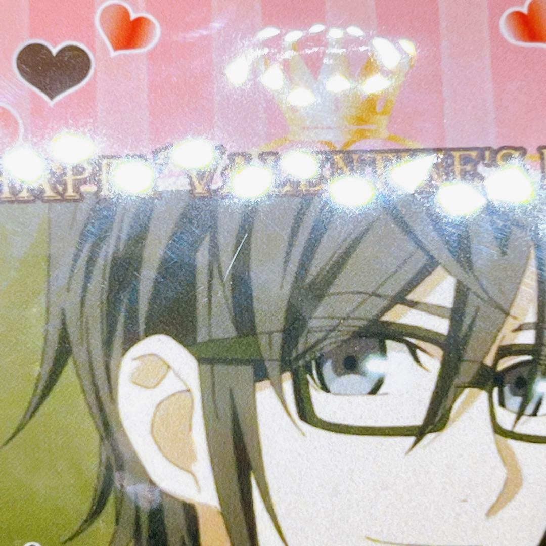 アニメ K 伏見猿比古 バレンタイン ハート 缶バッジ