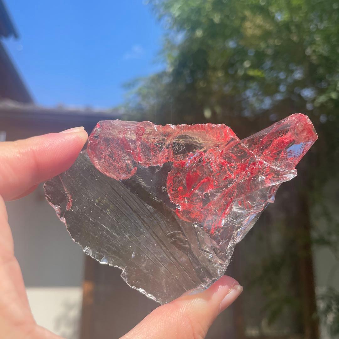 お値下げ　アンダラクリスタル　バイカラー　シエラネバダ産 143g