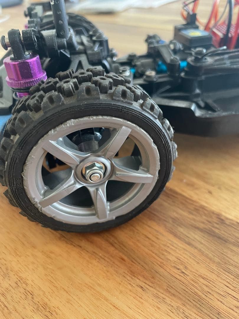 タミヤ TT-02 ラリー仕様 試走のみ ボディ無し カスタム多数 動作確認