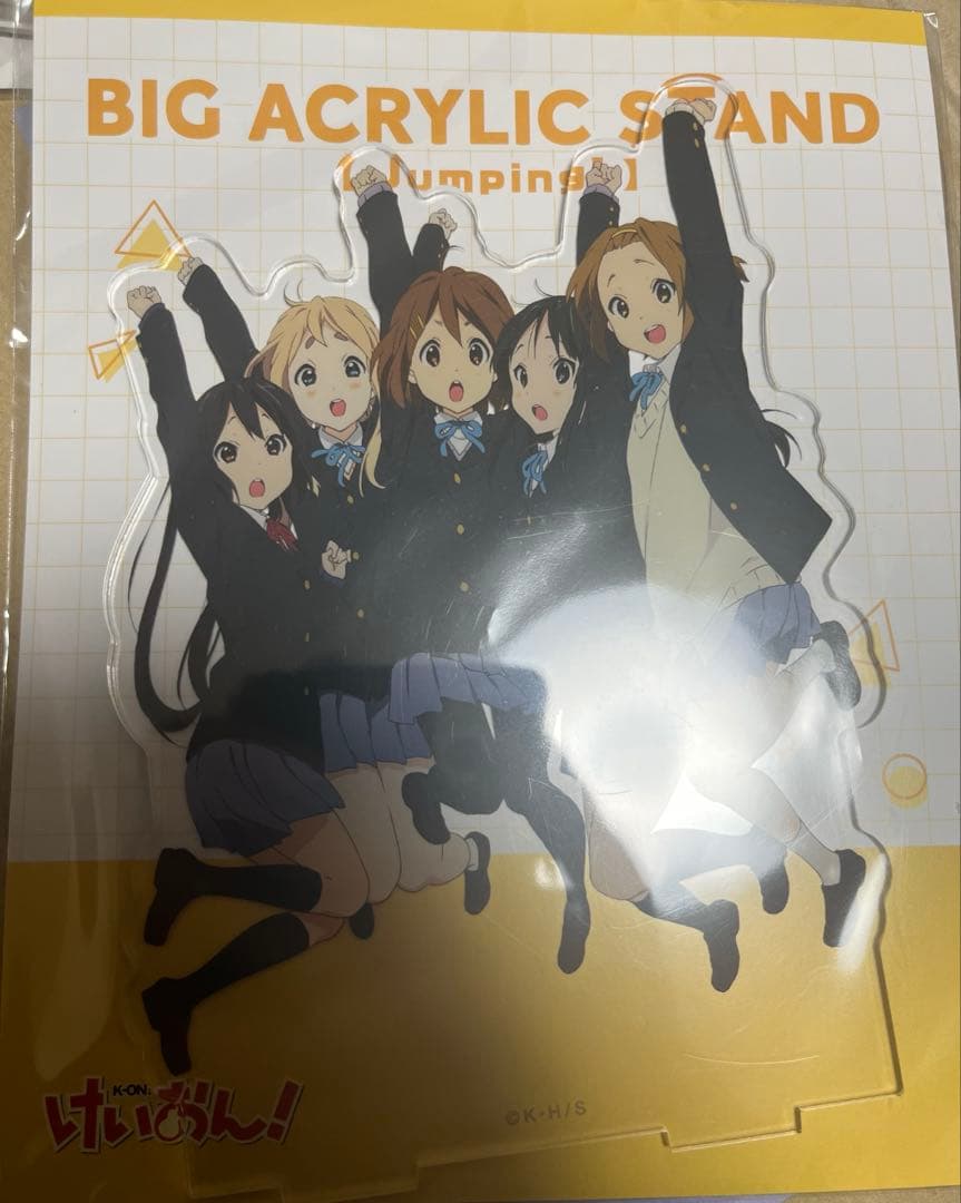 けいおん！ アクリルスタンド 平沢唯 秋山澪 琴吹紬 田井中律 中野梓