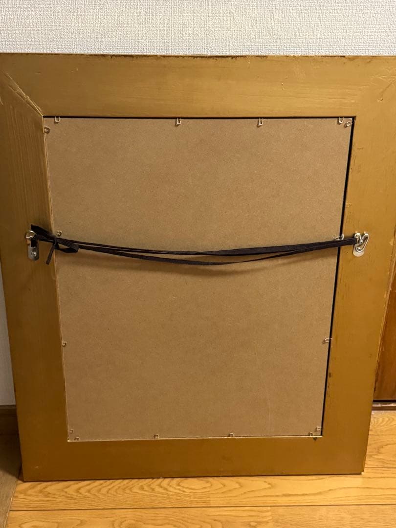 アンティーク調 ミラー ヴィンテージ調 ゴールド