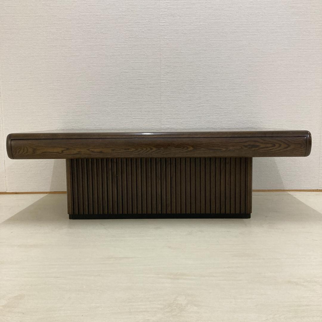 【カリモク】リビングテーブル　センターテーブル　引き出し付