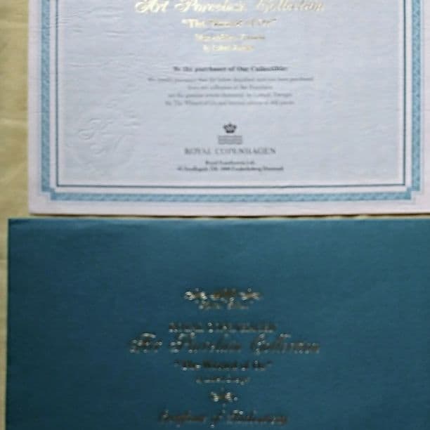 期間限定値下げ　ロイヤルコペンハーゲン　オズの魔法使い　シリアルナンバー２桁