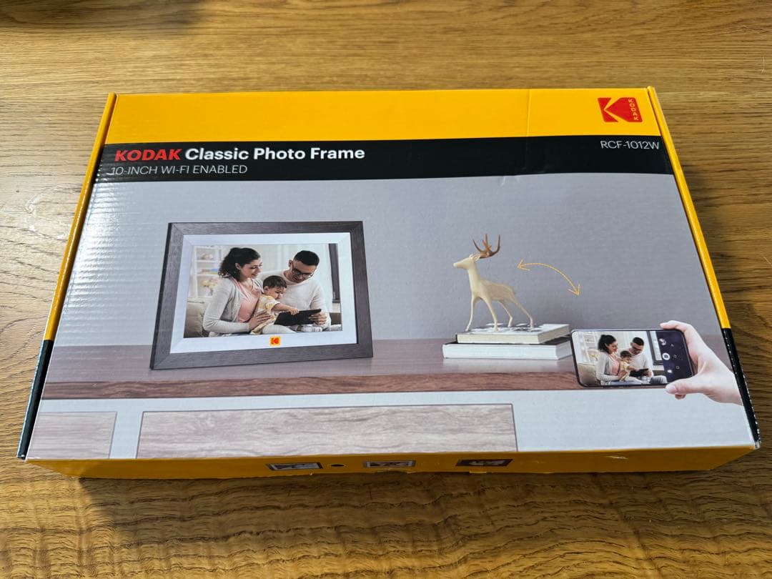 【KODAKデジタルフォトフレーム RCF-1012W】