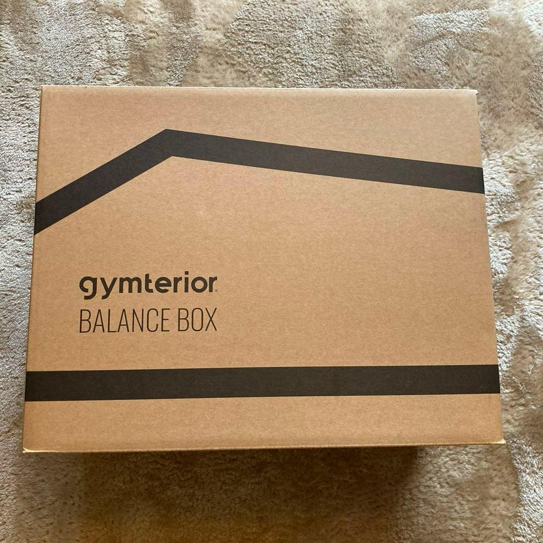 ★新品未使用★ジムテリア　gymterior　バランスボックス　正規品