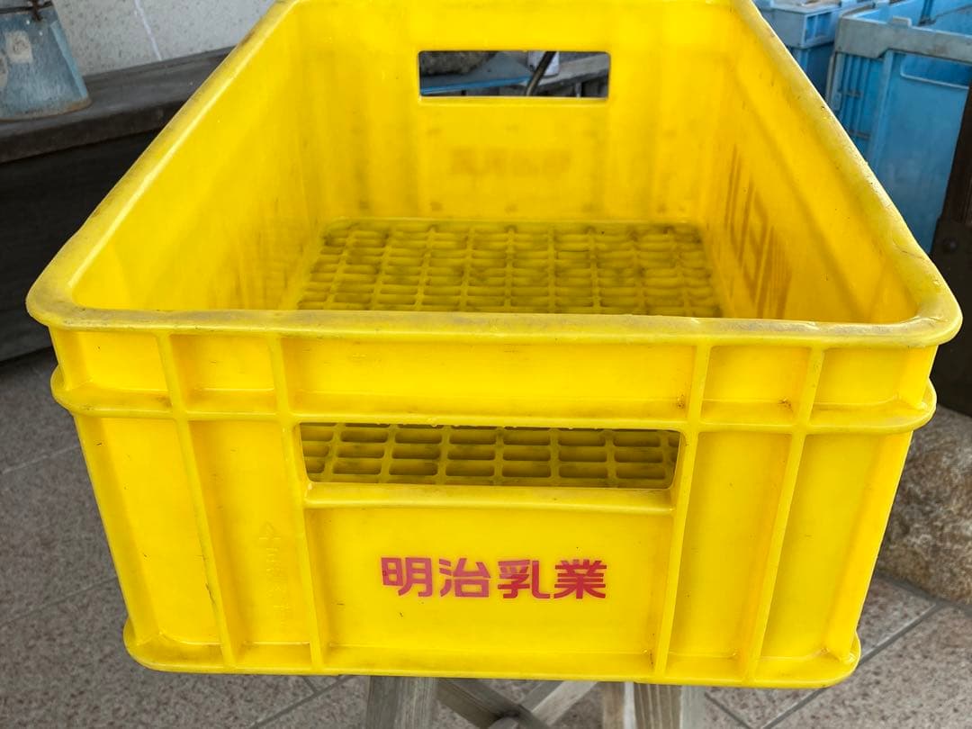 明治乳業 MEIJI コンテナ ケース 昭和レトロ ビンテージ - メルカリ