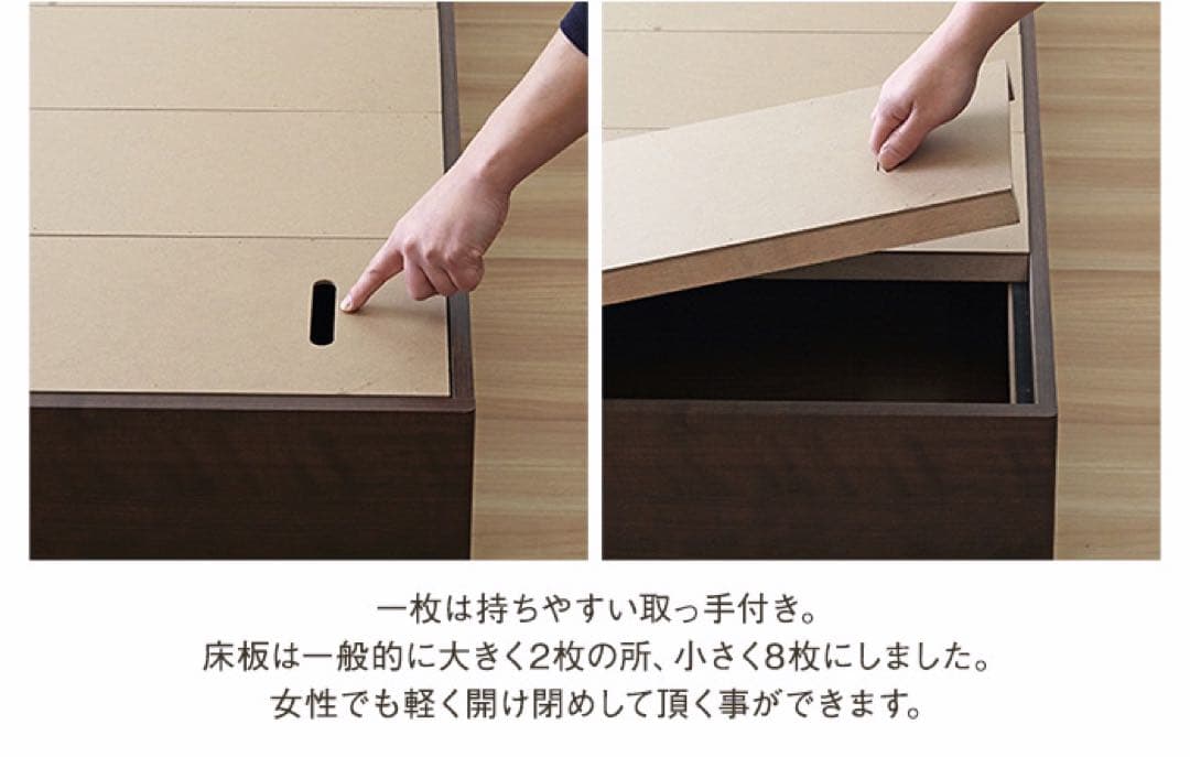 【送料無料】ベッドフレーム マットレス付き 大収納 シングル コイル 引き出し