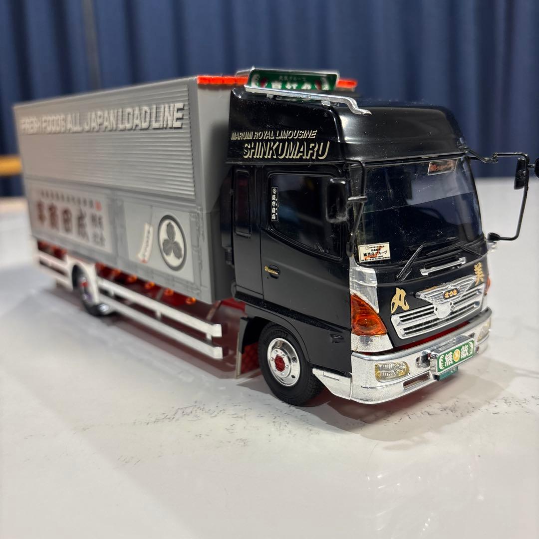 ☆デコトラプラモデルジャンク品☆日野レンジャー☆成田商事☆真紅丸