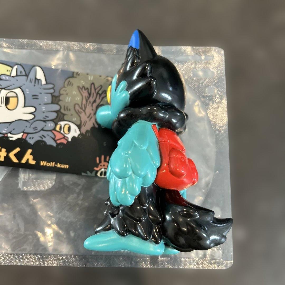 おおかみくん デビルマンver. ソフビ あらいきりこ