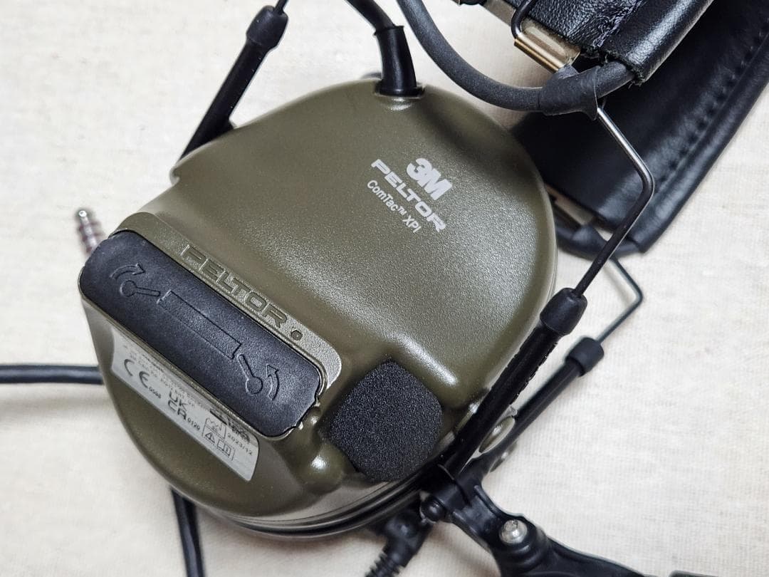 【美品】3m Peltor COMTAC xpi 実物 ヘッドセット