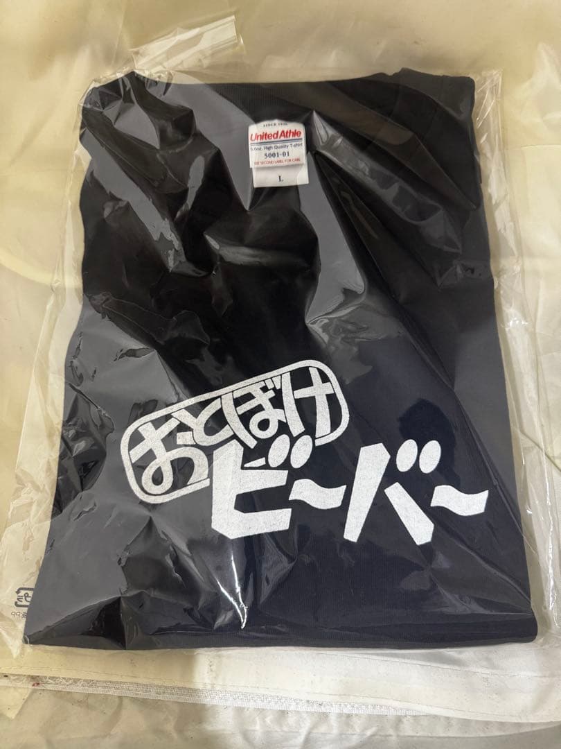 L おとぼけビ～バ～ フジオプロ コラボTシャツ 赤塚不二夫キャラ