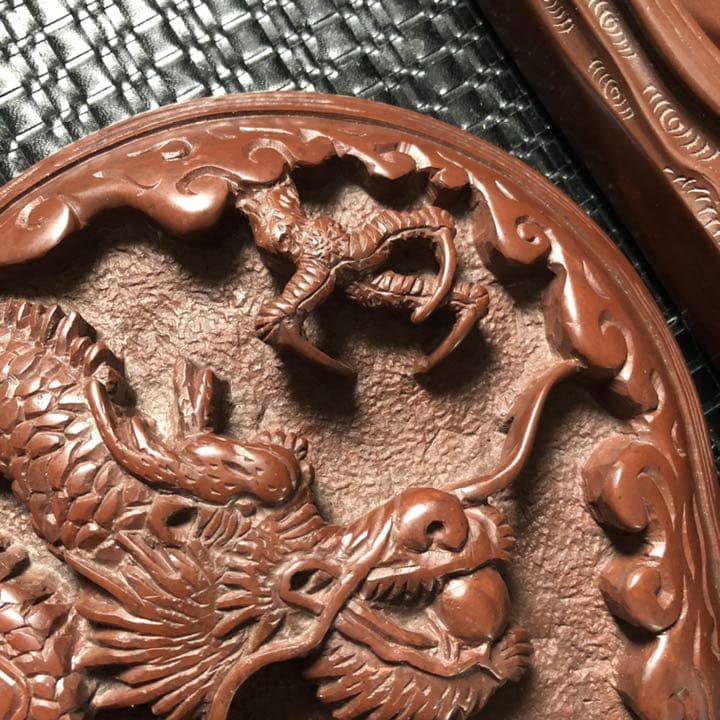 究極の古美術◼️蔵から超デカイ龍のスズリが出てきました！硯、書道具、茶道具