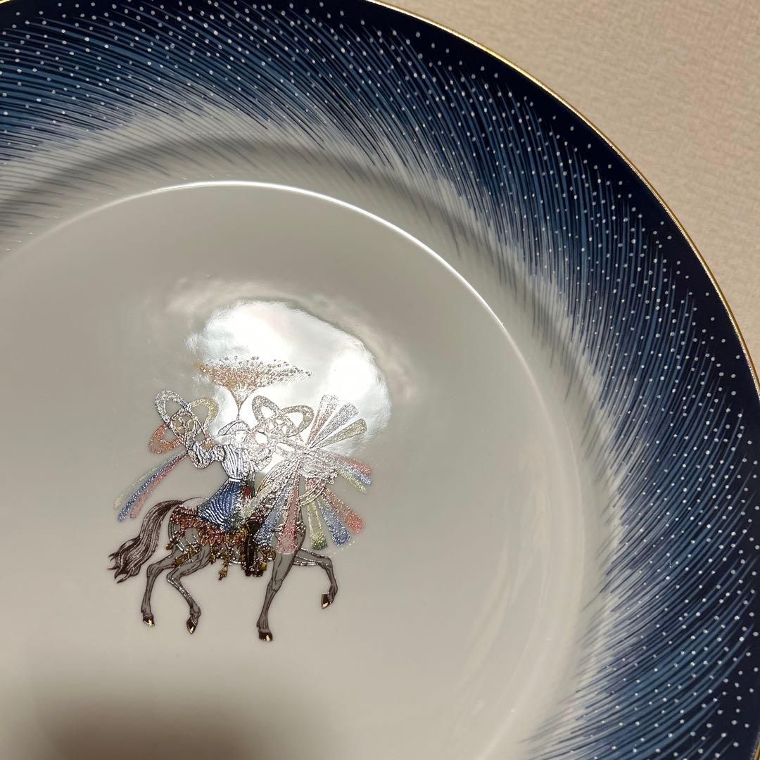 エルメス　花火師　ディナープレート　飾り皿　150周年