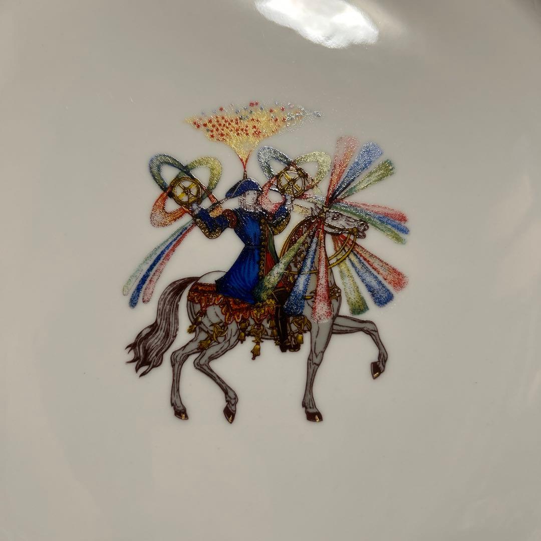 エルメス　花火師　ディナープレート　飾り皿　150周年