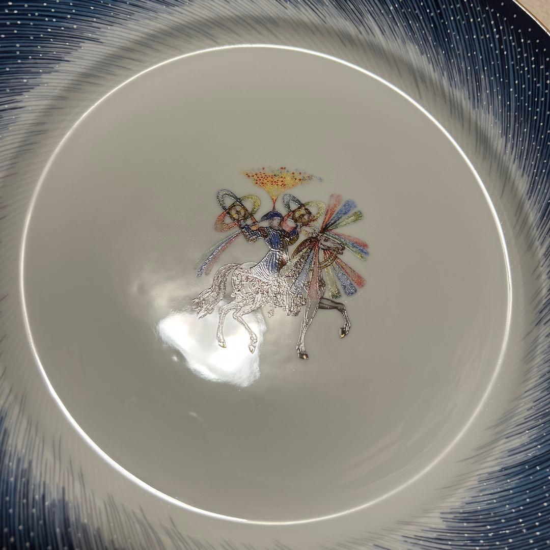 エルメス　花火師　ディナープレート　飾り皿　150周年