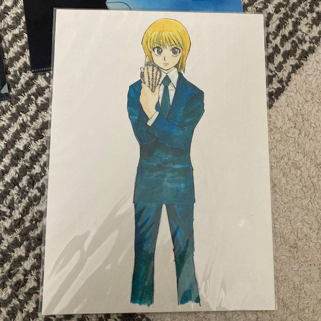 ジャンプ流 冨樫義博 クラピカ 複製原画 - メルカリ