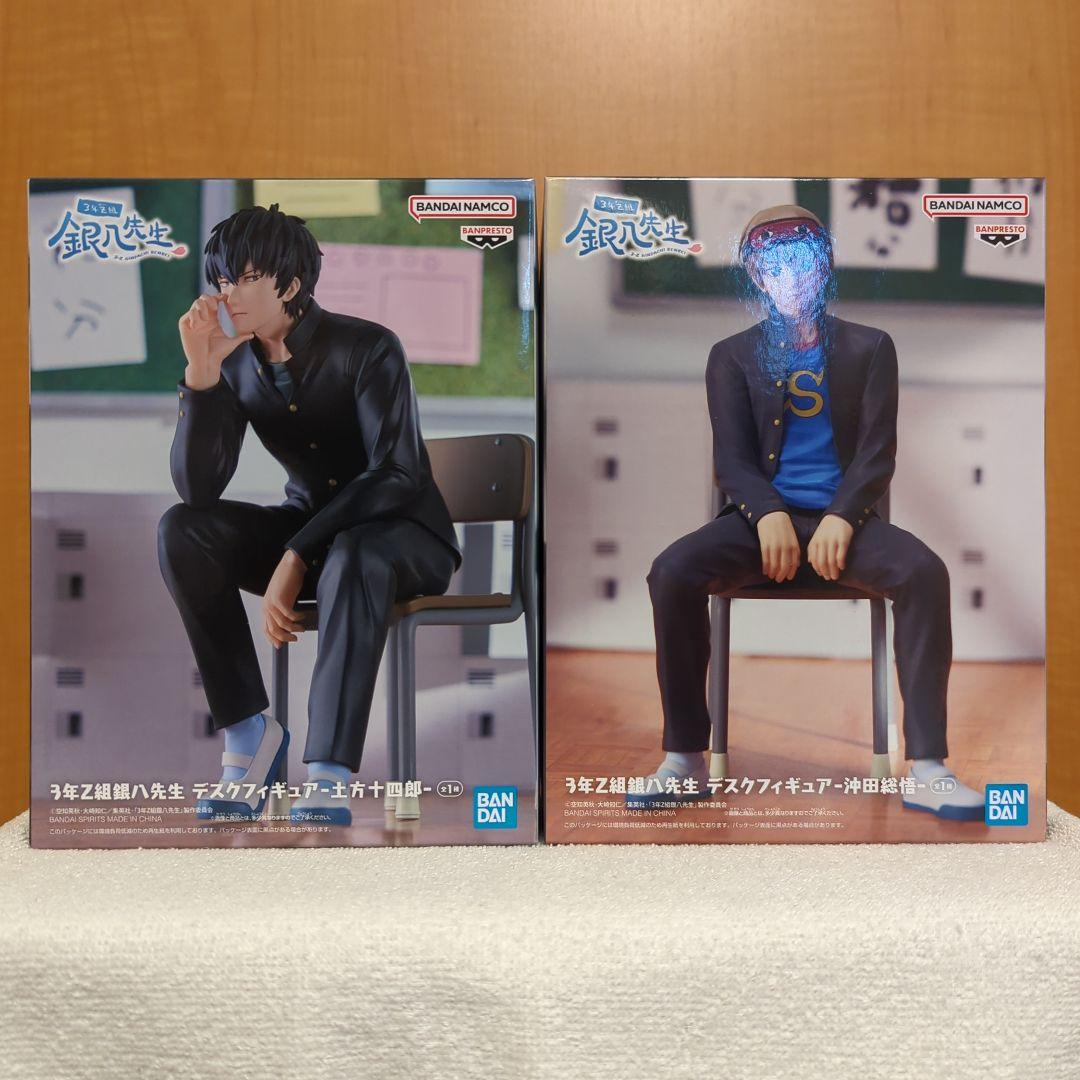 銀魂 三年Z組銀八先生 デスクフィギュア 4種セット BANDAI NAMCO