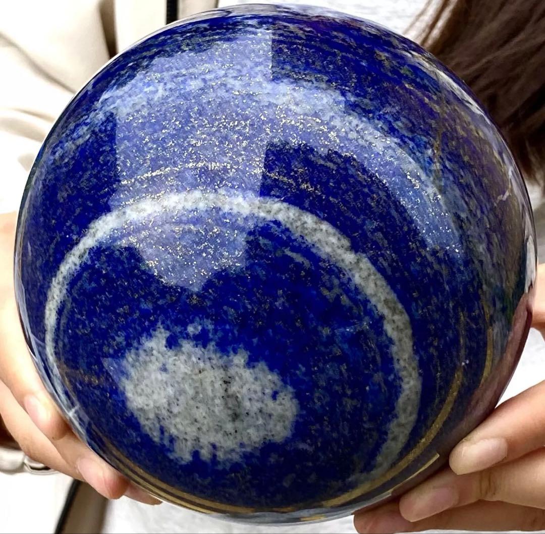 ラピスラズリ　丸玉　3.31kg