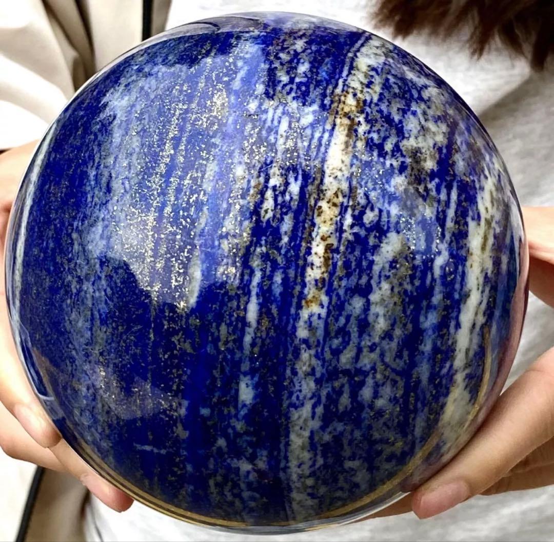 ラピスラズリ　丸玉　3.31kg