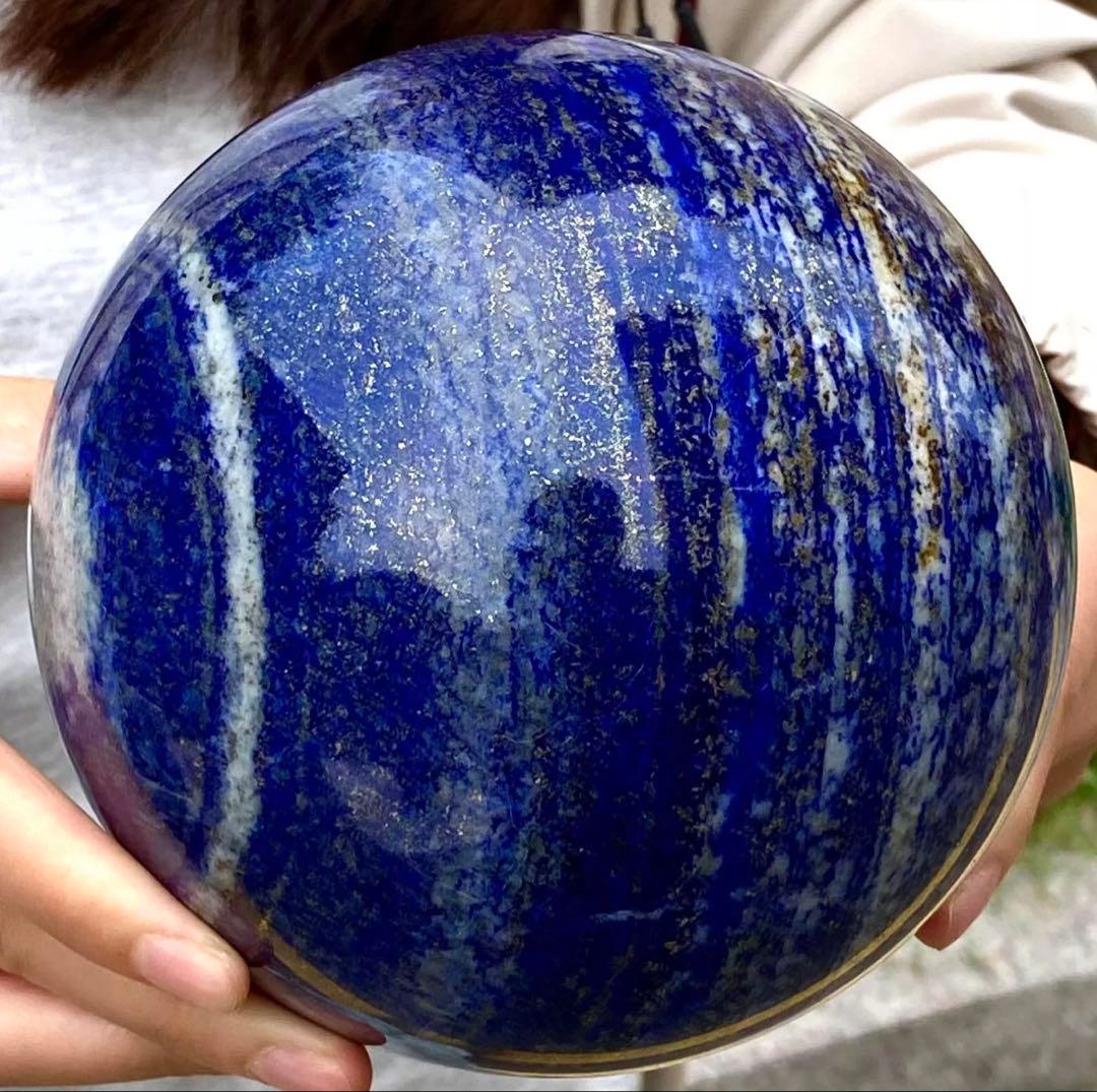 ラピスラズリ　丸玉　3.31kg