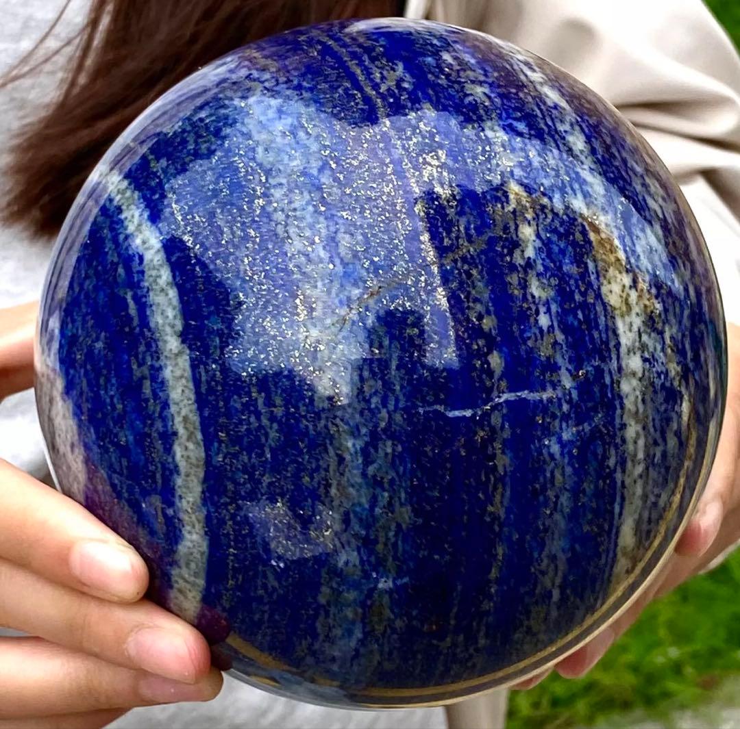 ラピスラズリ　丸玉　3.31kg