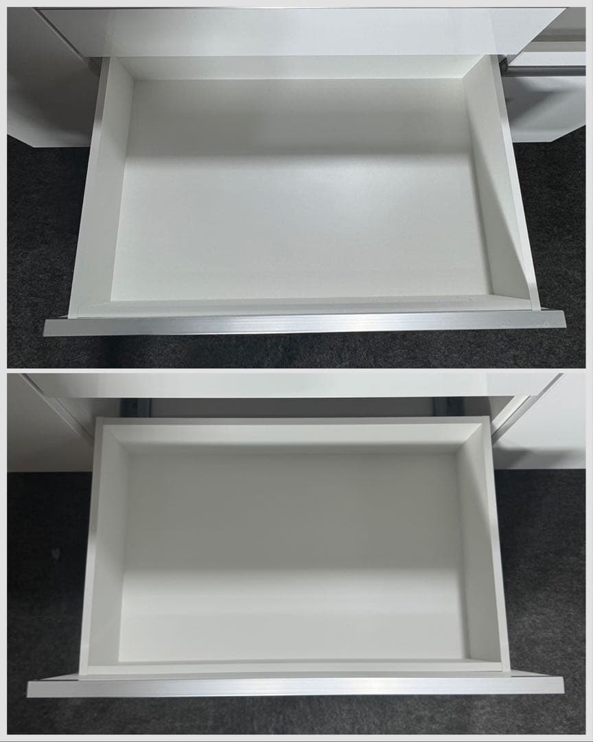 大川家具 キッチンカウンター 幅140cm 食器棚 家具 家具 d4947