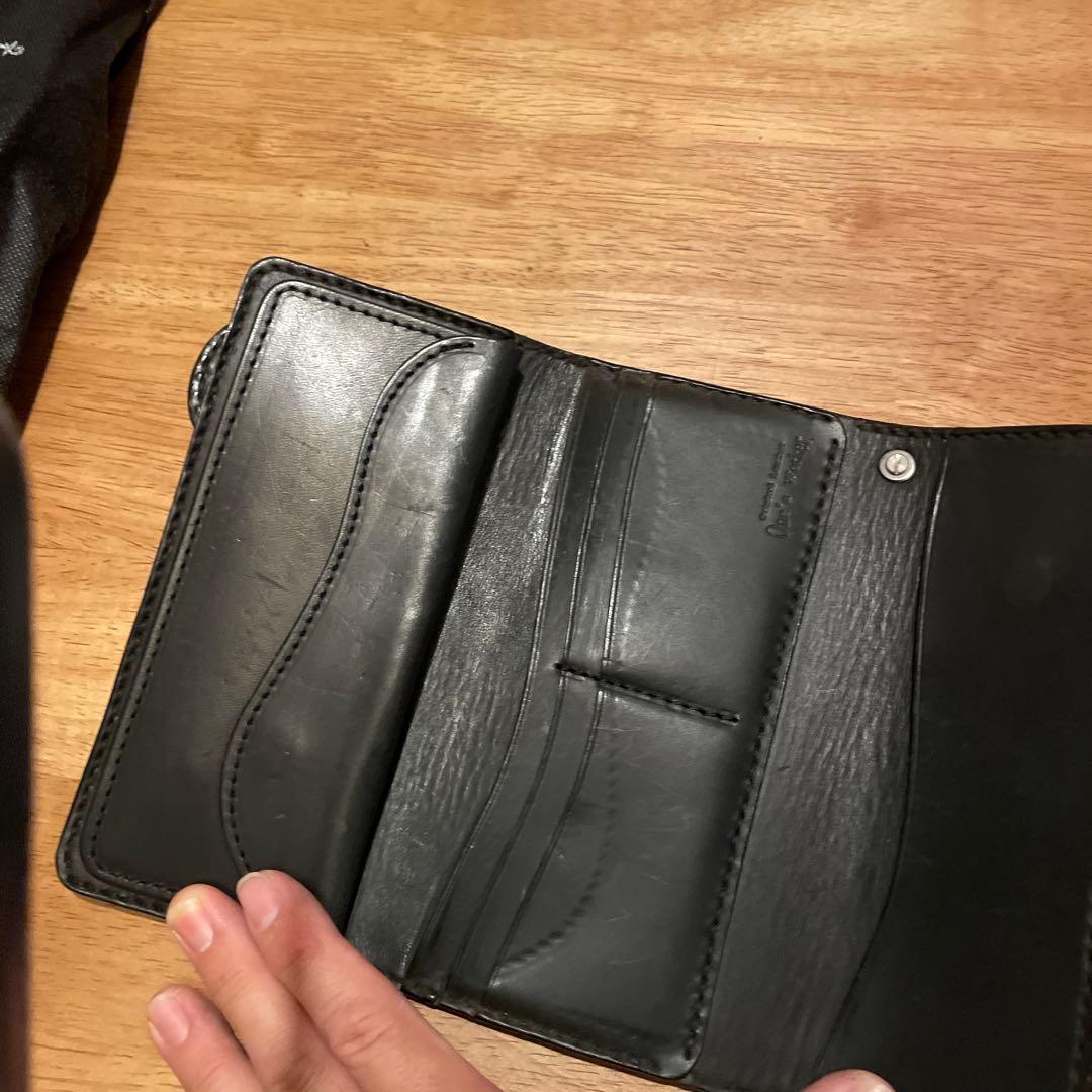 処分価格！！ヘビ皮 バイソン　ワンズワーカー　長財布