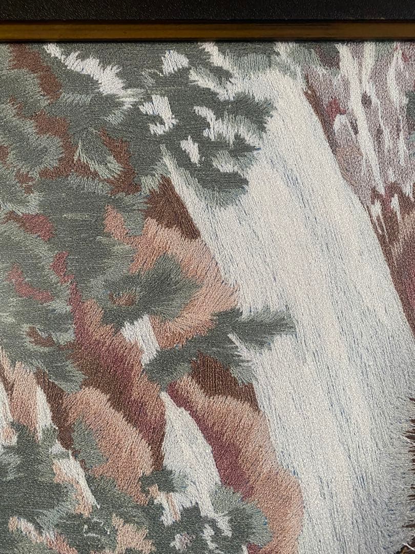 文化刺繍 虎 完成品 - メルカリ