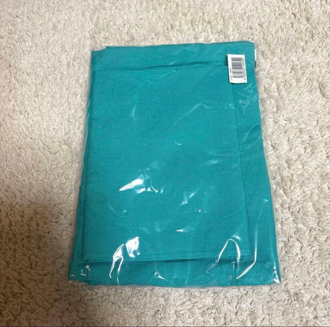 新品　タキマキ エプロン TAKIMAKI滝沢眞紀子リネンエプロンミントグリーン